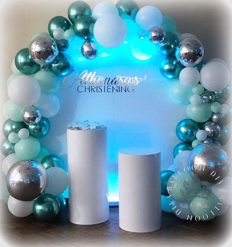 Circular Backdrop, Balloon Arch Diy, Diy Balloon Decorations, Birthday Balloon Decorations, Balloon Backdrop, Balloon Columns, Balloon Diy, Balloon Decorations Party, Baby Shower Balloons