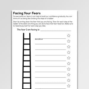 CBT Worksheets, Information Handouts & Exercises | Psychology Tools Fear Ladder, Cognitive Behavior Therapy, Facing Your Fears, Divorce Counseling, Marriage Restoration, Cbt Worksheets, It Will Be Worth It, Writing Template, Save Your Marriage