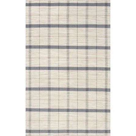 Laurel Foundry Modern Farmhouse Alpert Vintage Plaid Wool Blend Area Rug | Wayfair | Wayfair North America Plaid Rug Boys Room, Plaid Area Rug Nursery, Navy Plaid Rug, Plaid Rug Target, Gray Grid Rug, Vintage Plaid, Nursery Rugs, Laurel Foundry Modern Farmhouse, Wool Plaid