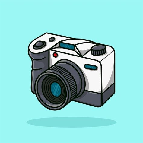 Camera cartoon vector illustration | Premium Vector #Freepik #vector #camera #camera-sketch #camera-cartoon #camera-illustration Camera Sketch, Cartoon Camera, 3d Topology, Camera Vector, Camera Cartoon, Camera Illustration, Inktober 2024, Rug Tufting, Film Logo