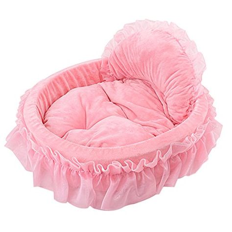 Princess Dog Bed, Princess Pet, Luxury Pet Beds, Mini Pinscher, Cat Kennel, Pet Beds Cat, Puppy House, Princess Bed, Princess Dog