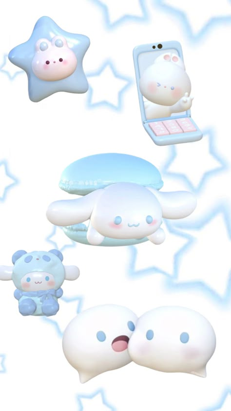 Cinnamoroll Lockscreen, Cinnamonroll Wallpaper, Sparkly Iphone Wallpaper, 3d Wallpaper Cute, Baby Blue Wallpaper, Cinnamoroll Sanrio, Jelly Wallpaper, Happy Wallpaper, Hello Kitty Crafts