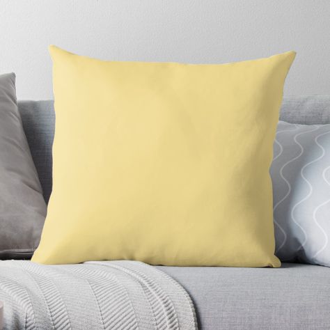 Yellow Solid Color, Solid Color Throw Pillows, Yellow Throw Pillow, Pastel Pillows, Yellow Throw Pillows, White Throws, Yellow Pillows, Beige Pillows, White Throw Pillows