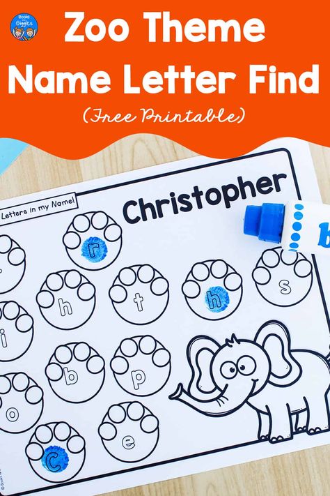 Zoo Lessons, Preschool Zoo Theme, Name Activities Preschool, Zoo Preschool, Letter Sound Activities, Letter Recognition Worksheets, Literacy Activities Preschool, Zoo Activities, Name Tracing Worksheets