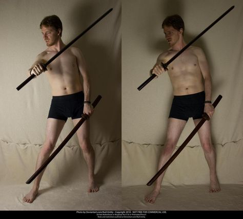 Shadow - Light (Swords) 01 by Null-Entity on DeviantArt Bow Staff, Dual Swords, My Rules, Human Poses, Simple Rules, Body Reference, Drawing Tools, Shutter Speed, The Rules