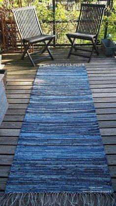 Upcycling Projects, Old Jeans, Amazing Diy, Diy Ideas, Blue Jeans, Rug, Blue, Upcycling, Craft Ideas