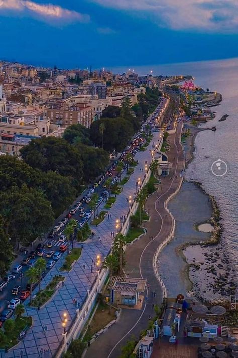 Lungomare di Reggio Calabria Calabria, Mood Board