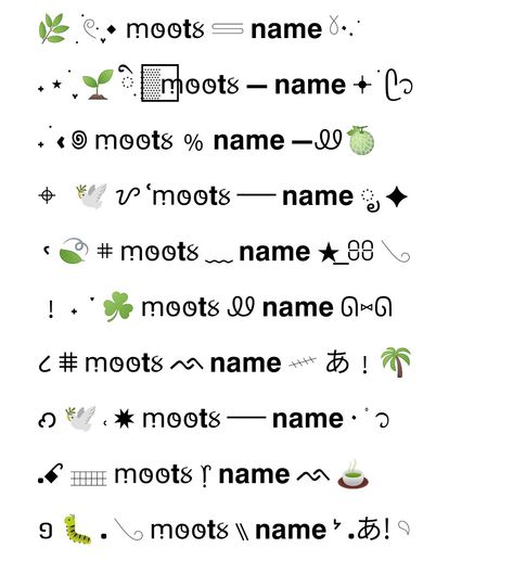 Bracket. Bracket nickname ideas. Bracket for moots. Soft green bracket. Bracket for moots Roleplay. Bracket contacts WhatsApp. Aesthetic Nicknames Ideas, Bracket Contact Rp, Discord Nickname Ideas, Nickname Soft, Soft Nicknames, Indie Packs, Nicknames Ideas, Nickname Ideas, Cool Text Symbols