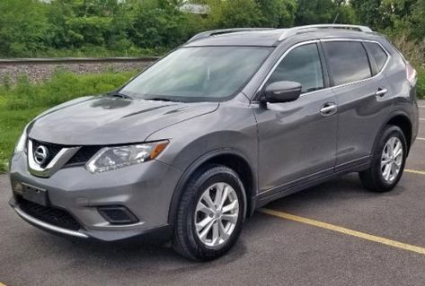 Nissan Rogue 2015, 2015 Nissan Rogue, Nissan Rouge, Gray Exterior, Cheap Used Cars, Buick Park Avenue, For Sale By Owner, Car Ideas, Toyota Avalon