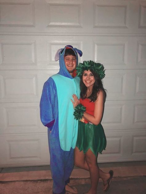 100+ Amazing DIY Couples Halloween Costumes for Adults That Scream Couple Goals | HubPages Lilo Stitch Couple Costume, Stitch And Lilo Costume, Lelo And Stitch Couple Costume, Stitch Couple Costume, Lilo And Stitch Couple Costume, Lilo And Stitch Costume Couple, Lelo And Stitch Costumes, Lilo Y Stitch Disfraz, Scream Couple