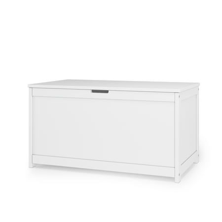 Keep your childs room tidy and organized with the durable and spacious Forever Eclectic Toy Chest. Designed with children in mind, it has a strong wood construction, smooth edges and a child-safe closure with safety lid supports. Perfect for keeping any childs room tidy and organized. Size: 1 Count (Pack of 1).  Color: White. Toy Box Storage, Toy Storage Bench, Kids Toy Boxes, Toy Storage Solutions, Storage Trunks, Playroom Storage, Wood Storage Box, White Chests, Toy Storage Boxes