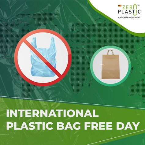 International Plastic Bag Free Day is celebrated every year on July 3. The aim The post International Plastic Bag Free Day appeared first on Zero Plastic National Movement. International Plastic Bag Free Day, Plastic Bag Free Day, Great Pacific Garbage Patch, Plastic Alternatives, Marianas Trench, Plastic Products, Social Behavior, Eco Friendly Bags, Behavior Change