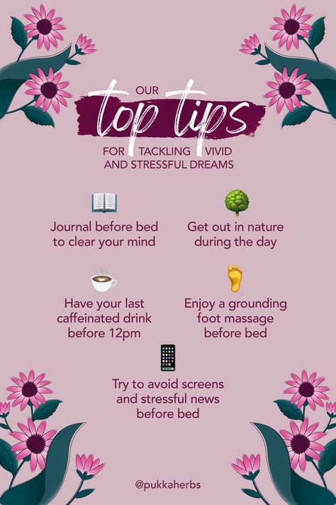 People reporting vivid dreams has gone up by over 70% since the pandemic began. There has been a lot for your brain to process, and since this often happens at night, it's important to find ways to relax before you sleep so that you can wake up feeling rested and ready to face the day 🙌 Try incorporating nurturing daytime practices and a calming nighttime routine into your evening so that you can wind down before bed 💙🌙💤 Sleeping Hacks, Nighttime Routine, Vivid Dreams, Dream Journal, Night Time Routine, Clear Your Mind, Life Improvement, Before Bed, Ways To Relax