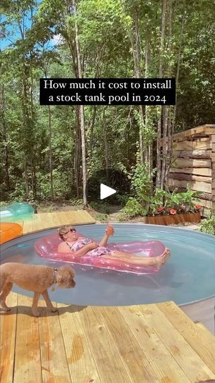 18K views · 1.9K reactions | Every year the prices of supplies to have a stock tank pool change, BUT DIYing it is the cheapest way to do it. And we think that MOST people can install their own pretty easily. We have all the info on our website from how to transport a stock tank and exactly what to buy to how to do the install and get it ready for overwintering. Check it all out at the link in bio.💦 | Your Stock Tank Pool Resource | postmalone · Original audio Cowboy Pools, Diy Pools, Cowboy Pool, Swim Tank, Stock Tank Pool, Tank Pool, Overwintering, Stock Tank, Diy Pool