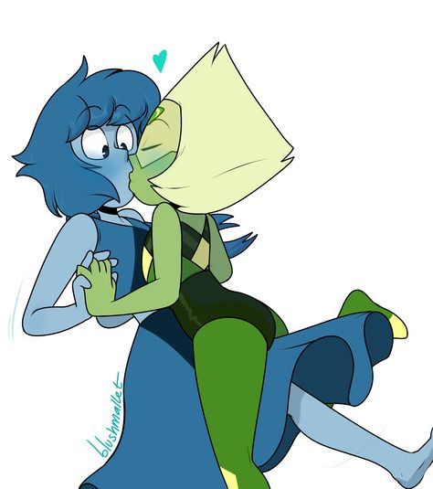 Su Characters, Steven Universe Peridot, Steven Universe Lapidot, Cristal Gems, Steven Universe Ships, Lapis Lazuli Steven Universe, Steven Universe Lapis, Lapis And Peridot, Peridot Steven Universe