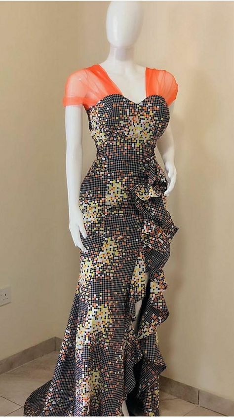 Vlisco Dresses, Dresses Ankara, Stylish Gown, Ankara Long Gown Styles, African Prom Dresses, African Print Dress Ankara, African Dresses For Kids, Lace Gown Styles, African Dresses Modern