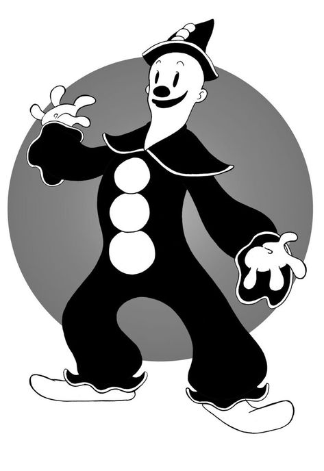 Koko | Clownopedia | FANDOM powered by Wikia Koko The Clown, 1930s Cartoons, Pierrot Clown, School Cartoon, Music Drawings, Betty Boop Cartoon, A Clown, Cartoon Tattoos, The Clown