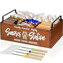 Fire Cookies, Smores Tray, Smores Caddy, S'mores Tray, S'mores Box, Smores Kit, Smores Station, Smores Maker, Smores Kits