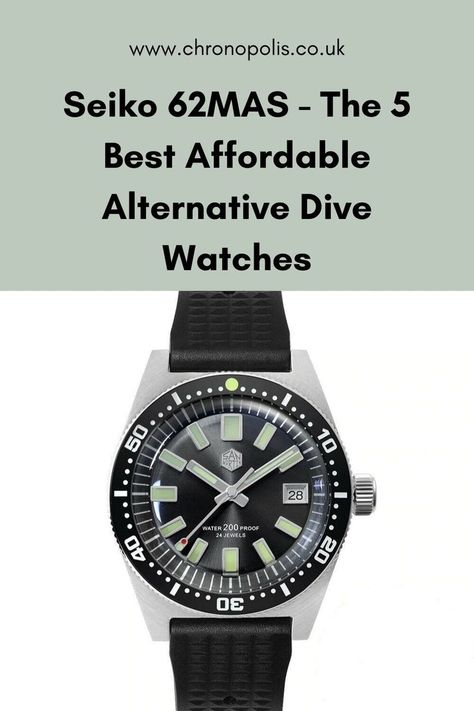 The 62MAS was Seiko's first ever divers watch. Here I look at the best modern affordable alternatives. Start A Story, Skin Diver, Seiko Diver, Diver Watch, Divers Watch, Dive Watches, Great Stories, Diver, The Beginning