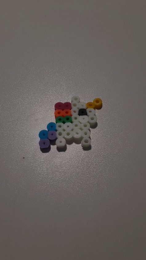 #perlerbeads Pill Bottle, Pill Bottles, Baby Unicorn, Perler Bead Art, Fuse Beads, Perler Bead, Perler Beads, Hobby Lobby, Bead Art