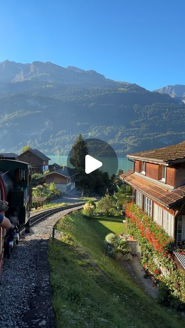 Michelle & Josh | Travel Creators on Instagram: "A MUST-DO in Switzerland 🚂🇨🇭

This is the📍Brienz Rothorn Railway (Switzerland) and it’s a must-do if you’re in Switzerland. The steam train starts in Brienz and takes around an hour to take you up to Rothorn Kulm, where you’ll experience panoramic views of Lake Brienz, the Bernese Oberland and multiple mountain peaks. You’ll also pass by lots of cows! 

The windows in each carriage are open on both sides, so you’ll have very clear views 🙌🏻 We highly recommend this beautiful and memorable experience. We loved it so much!

📍Brienz Rothorn Railway, Switzerland 
✍️ Tip: buy tickets in advance and line up early to get the best seat! 

🎥 Follow @awayagainn for more travel guides and tips! 

#brienzrothornbahn #steamtrains #switzerlandtrave Switzerland Train, Lake Brienz, Mountain Peak, Steam Train, Steam Trains, Clear View, Buy Tickets, Travel Guides, Instagram A