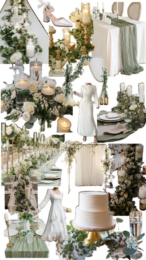 Green And White Wedding Color Palette, White Wedding Color Palette, Green And White Wedding, Wedding 2024, Wedding Color Palette, Wedding Color, Earthy Tones, Green And White, Future Wedding