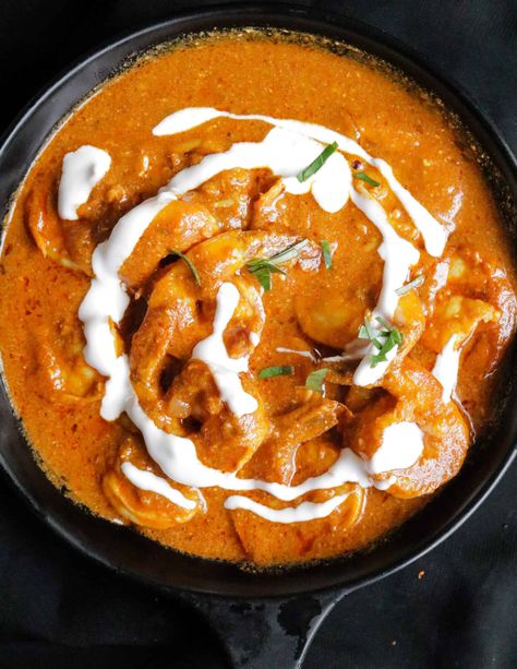 Shrimp tikka masala. Shrimp Tikka Masala Recipe, Indian Shrimp Recipes, Shrimp Tikka, Shrimp Tikka Masala, Indian Shrimp, Shrimp Masala, Prawn Masala, Spicy Prawns, Tikka Masala Recipe