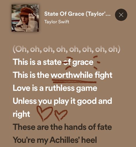 Red Tv Lyrics, Red Tv, Taylor Swift Song Lyrics, Album Aesthetic, Emotional Affair, State Of Grace, Swift Lyrics, The Only Exception, Spotify Lyrics