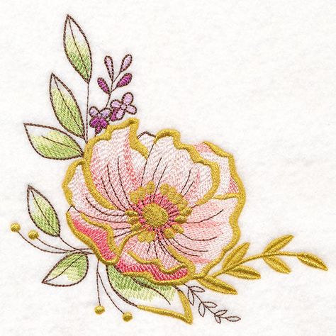 Freestanding Lace Embroidery, Holiday Flower, Free Machine Embroidery Designs, Embroidery Library, Free Machine Embroidery, Baby Learning, Lace Embroidery, Flowers Nature, Metallic Thread