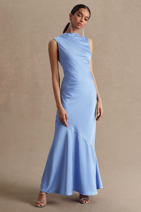 Pale Blue Bridesmaid Dresses, Maid Of Honour Dresses, Blue Bridesmaid Dress, Affordable Bridesmaid Dresses, Guest Attire, Bridesmaid Dress Colors, Wedding Attire Guest, Black Tie Wedding, Blue Bridesmaid Dresses