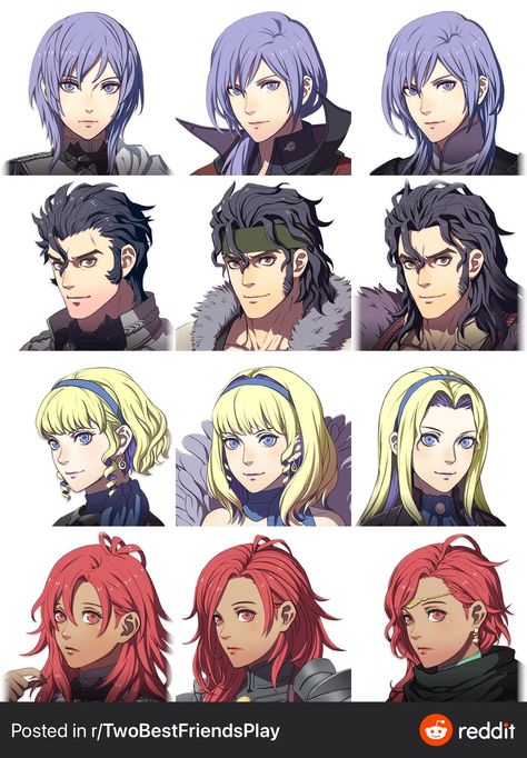 Fire Emblem Warriors Three Hopes Ashen Wolves Portrait Comparison Fe3h Official Art, Fire Emblem Three Houses Ashen Wolf, Fire Emblem 3 Hopes, Fire Emblem Three Houses Characters, Fire Emblem Ashen Wolves, Fire Emblem Portraits, Fire Emblem Three Houses Oc, Fire Emblem Yuri Leclerc, Ashen Wolves Fire Emblem