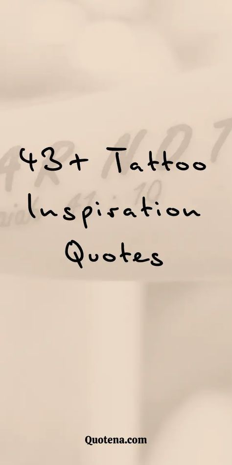 Tattoo Wisdom Quotes: Inked inspirations, these tattoo wisdom quotes delve into the profound and personal meanings behind tattoos, celebrating the artistry and stories they represent. Click on the link to read more. Tattoos For Wisdom, Peace Quote Tattoo, Inspiration Word Tattoos, I Am Because Of You Tattoo, Living My Best Life Tattoo, Famous Quote Tattoos, Positive Quotes For Tattoos, Tiny Quote Tattoos Inspiration, Never Go Back Tattoo