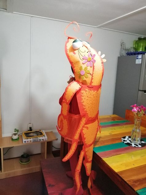 Shrimp Costume Diy, Shrimp Costume, Under The Sea Costumes, Sea Costume, Shrimp Cocktail, Costume Diy, Beautiful Costumes, Play Ideas, Diy Costumes