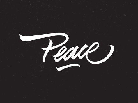 Peace Lettering, Peace Graffiti, Peace Word, Free Typeface, Hand Lettering Practice, Boys Prints, Calligraphy Artwork, Type Inspiration, Bible Illustrations