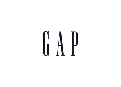 Gap. Ohh so edgy and full of themselves Free People Logo, People Logo, Gap Logo, Famous Logos, Words Quotes, Ibm Logo, Hollister, Gap, Branding Design