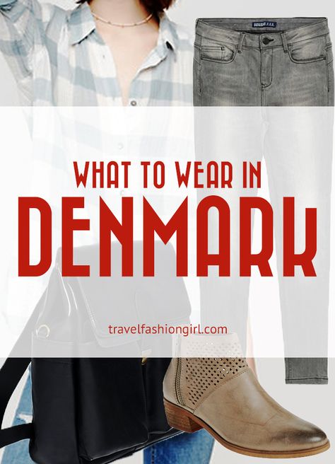 Wondering what to wear in Denmark? Use these tips to plan your travel wardrobe for Copenhagen! Outfits For Copenhagen, Copenhagen Travel Outfit, What To Wear In Copenhagen In Winter, Danish Style Fashion Copenhagen, Summer In Copenhagen Outfit, Copenhagen Outfits Summer, Danish Winter Fashion, Denmark Summer Outfits, Country Girl Winter Outfits