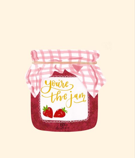 #oliviawilliams #procreate #berries #ipadpro #jam #art #artwork Jam Illustration Jar, Jam Jar Illustration, Jam Watercolor, Jam Illustration, Illustrator Ideas, Jalapeno Jam, Berry Jam, Peach Jam, Graphic Ideas