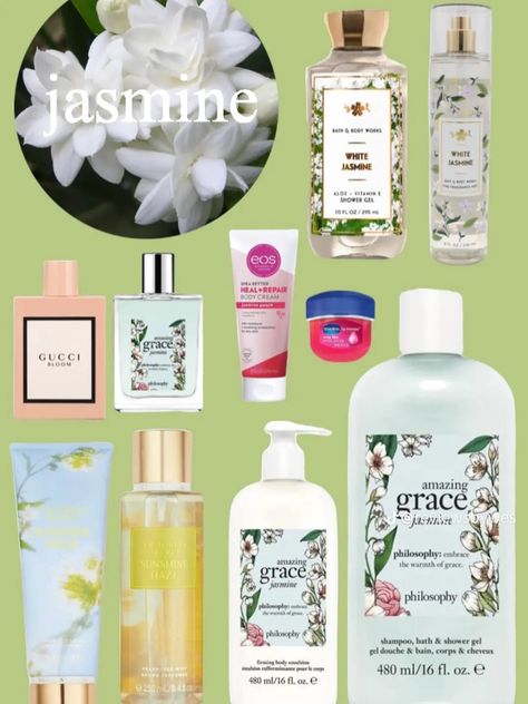 How To Smell Like Jasmine, Smell Like Jasmine, Scent Combos, Victoria Secret Body Spray, Fragrances Perfume Woman, Body Hygiene, Beauty Routine Tips, Shower Skin Care, Body Smells