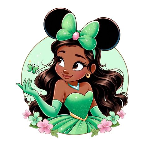 Princess Tiana Christmas Tree, Cool Body Drawings, Ray Princess And The Frog, Princess And The Frog Painting, Cricket Png, Tiana Princess And The Frog, Tiana Princess, Princesa Tiana, Disney Cuties