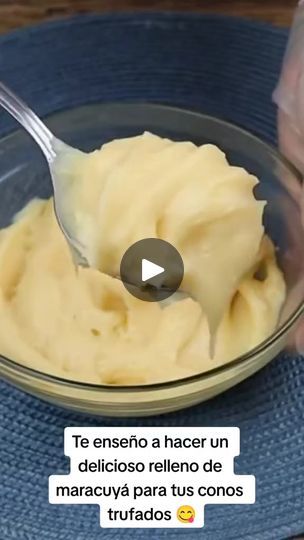 3.2K views · 54 reactions | 🧁Descubre como hacer un delicioso relleno de maracuyá para tus conos trufados.  Los ingredientes que necesitarás son: 395 gramos de leche condensada 200 gramos de crema de leche 2 cucharadas de leche en polvo 120 ml de jugo de maracuyá concentrado 👩🏼‍🍳 Con nuestro ebook podrás aprender recetas y técnicas para que emprendas el negocio de conos trufados🤗! #postres #chocolate #conostrufados #emprendedor #emprendesdecasa #negociorentable #comer #cocinaentiktok #gastronomia #conostrufados #coco #postresfaciles #postressinhorno #fyp #ingresosextra #postresparavender #dulceria #dulce #conostrufadosbolivia #conosyrufadoscostarica #conostrufadoschile #conostrufadospanama #rellenosdechocolate #chocolateconfrutilla #fresaychocolate #tendenciatiktok Inspiracion #postre