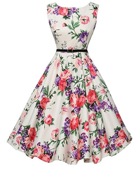 Omg! Can't wait for it to come in! I'm wearing for our daddy daughter dance and our valentines dance! Vintage Dresses For Teens, 1920s Vintage Dresses, Dresses 50s, Vintage Tea Dress, Vintage Floral Dress, Rockabilly Dress, Vestidos Vintage, Linnet, Dresses For Teens