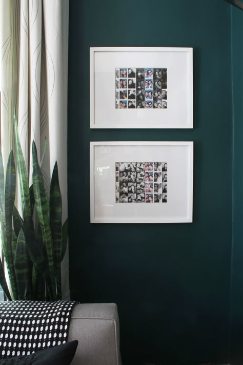 Framed Photo Booth Strips, Framing Photos Ideas, Framed Film Photos, Cadre Photo Booth, Living Room Decor Pink, Pictures In Frames, Photo Booth Picture Frame, Photo Booth Pics, Photo Booth Photos