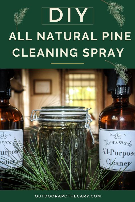 Homemade All Purpose Cleaner, Diy Cleaning Spray, Amber Spray Bottle, Vinegar Cleaner, Pine Oil, Pine Essential Oil, Vinegar Uses, Cleaner Recipes, Diy Sprays