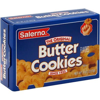 Salerno The Original Butter Cookies - 8 oz Salerno Butter Cookies Recipe, Flavored Butter, Butter Cookies Recipe, Cookie Press, Ingredient Substitutions, Baking Soda Shampoo, Nutrition Information, Cookies Recipe, Butter Cookies