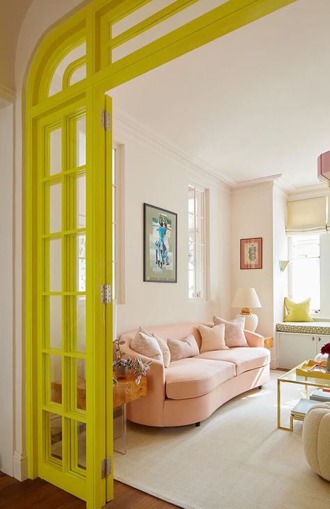 Yellow Door, Desain Furnitur Modern, Dream House Decor, Dream Home Design, 인테리어 디자인, تصميم داخلي, House Inspiration, Home Decor Inspiration, Doors Interior