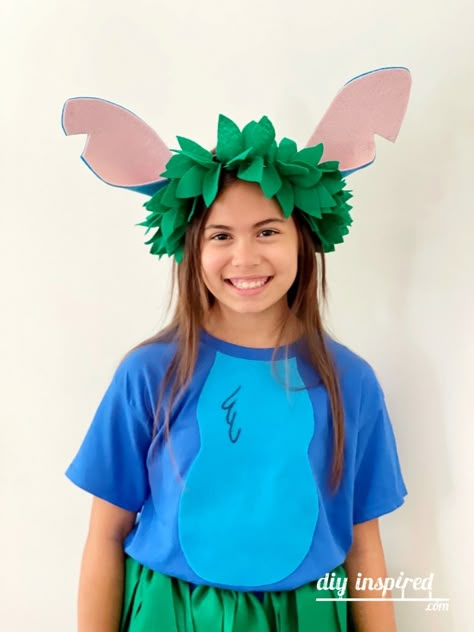 Stitch Costume Diy, Halloween Kostüm Baby, Stitch Halloween Costume, Lilo And Stitch Costume, Angel Dress Up, Lilo And Stitch Disney, Disney Tutu, Lilo En Stitch, Stitch Costume