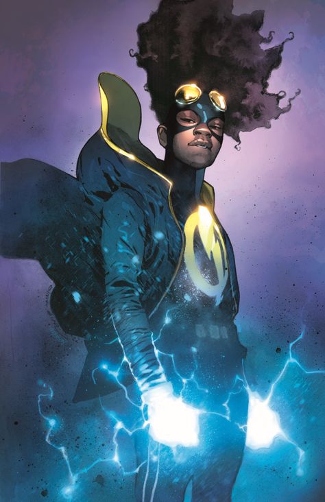 Static Shock Art, Static Dc, Olivier Coipel, Nightwing And Batgirl, Rare Comic Books, Static Shock, Black Comics, Arte Dc Comics, Dc Comics Artwork