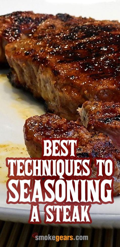 Grilled Steak Seasoning, Best Steak Seasoning, Cheap Steak, Best Grilled Steak, Season Steak Recipes, Good Steak Recipes, Ways To Cook Steak, Broiled Steak, Bbq Steak