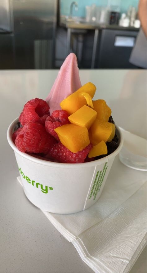 Fro Yo, Fruit Aesthetic, Pinterest Feed, Cool Places, Summer 25, Grade 10, Tidal Wave, Healthy Food Motivation, Fun Places To Go