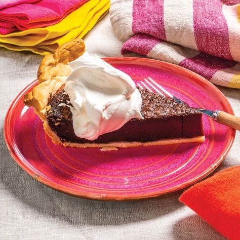 Chocolate Buttermilk Pie Recipe, Buttermilk Pie Recipe, Thanksgiving Pie Recipes, Chocolate Pie With Pudding, Baked Sweets, Buttermilk Pie, Fruit Pies, Chocolate Pie Recipes, Cream Pies